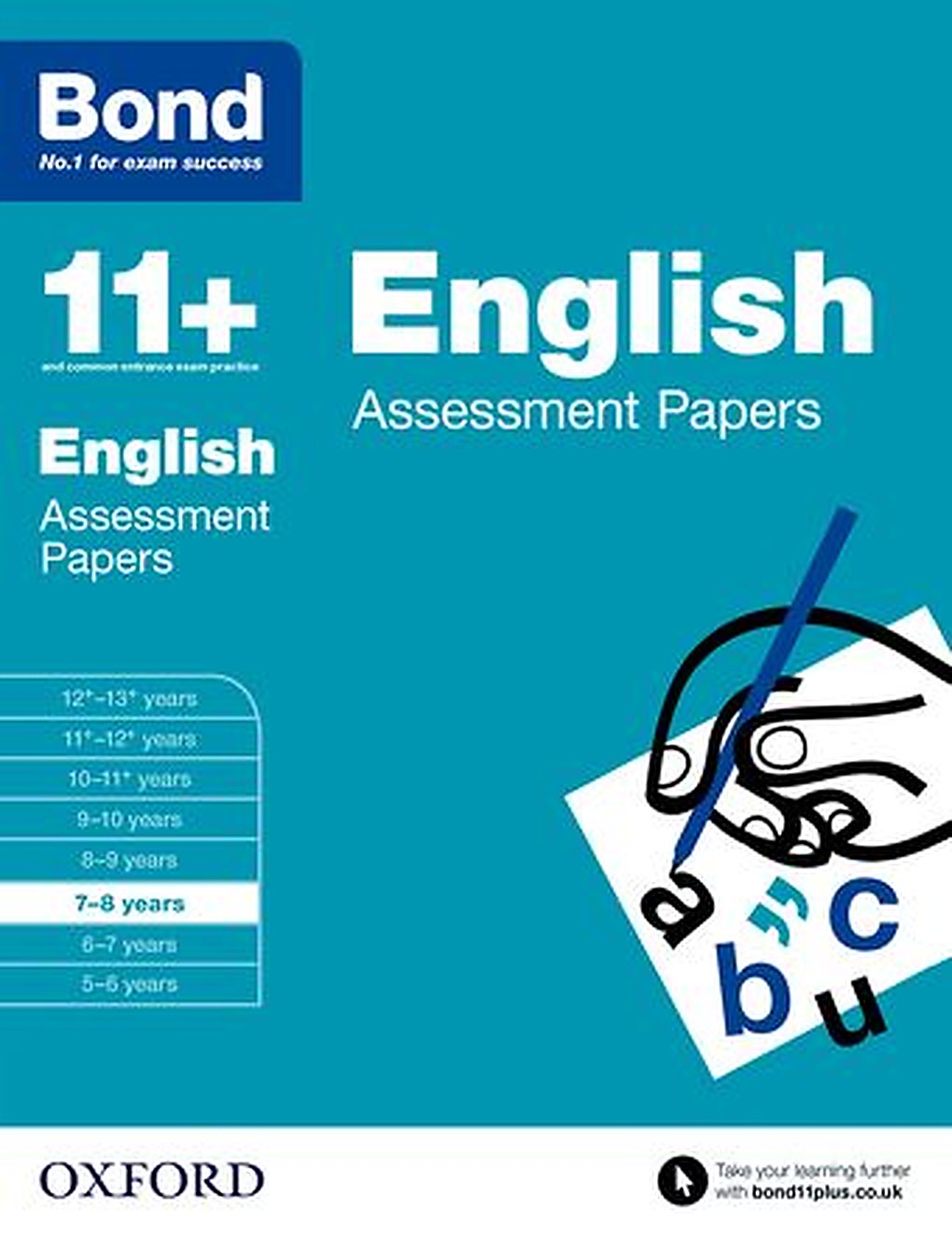 Bond 11 English Assessment Papers 7 to 8 cover