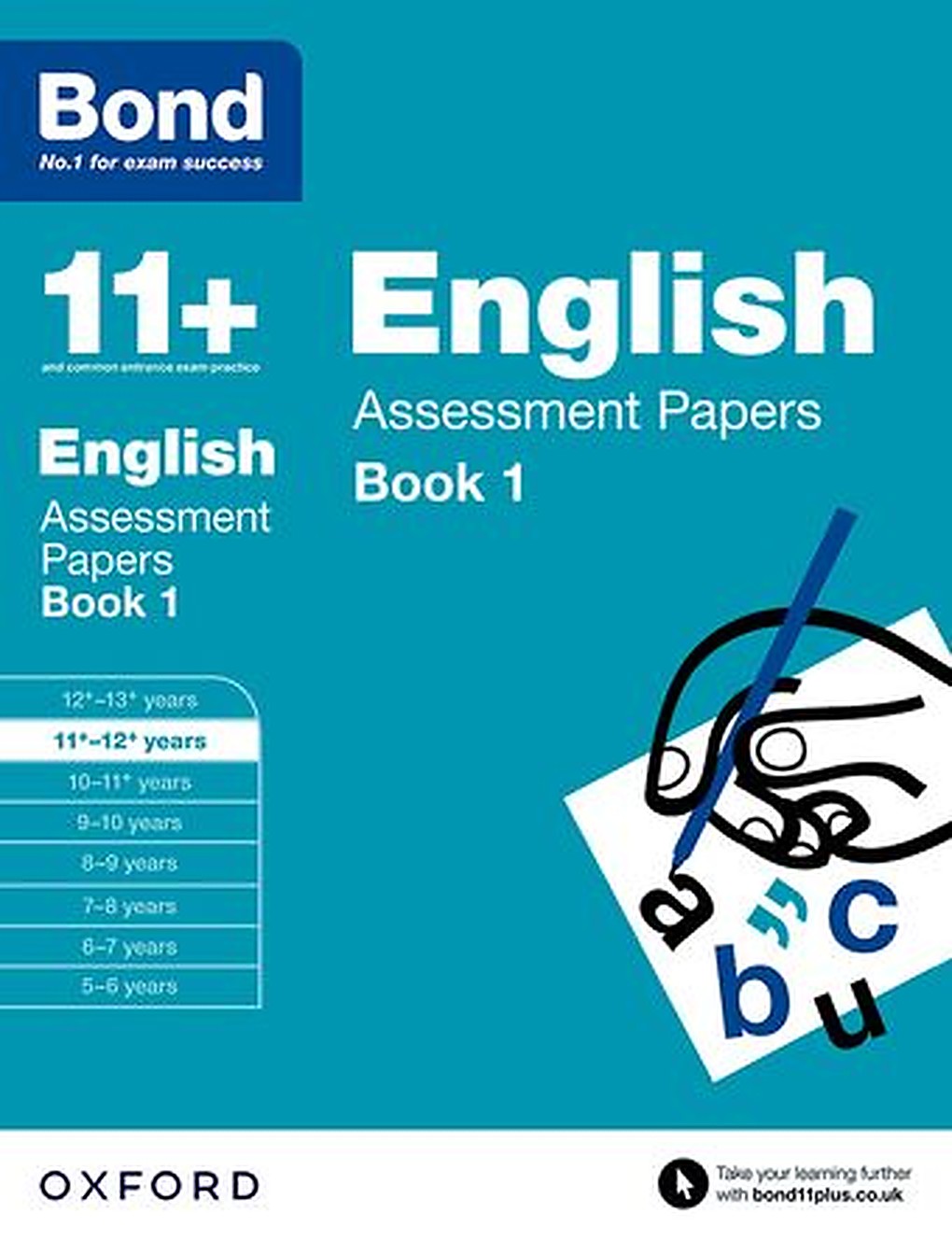 Bond 11+ English Assessment Papers 11-12 years Book 1 cover