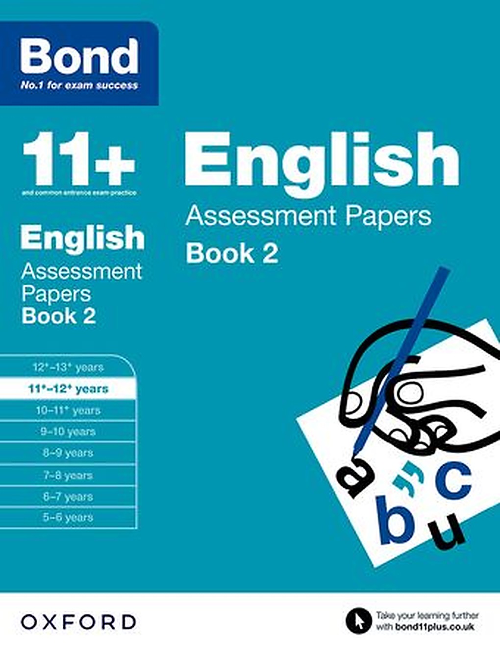 Bond 11+ English Assessment Papers 11-12 years Book 2 cover