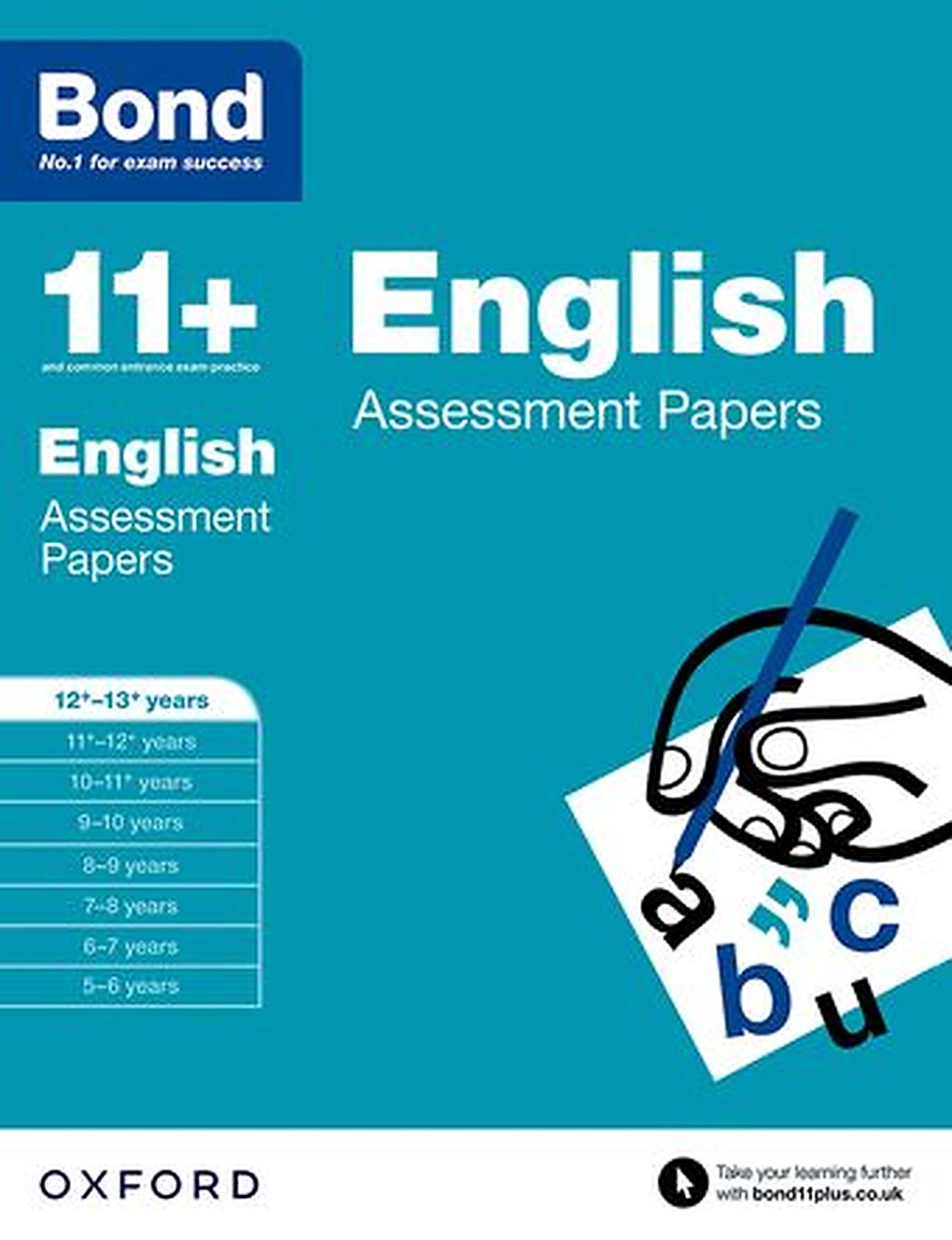 Bond 11 English Assessment Papers 12 to 13 cover