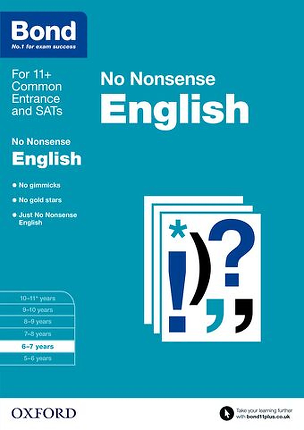 Bond English No Nonsense 6 to 7 cover