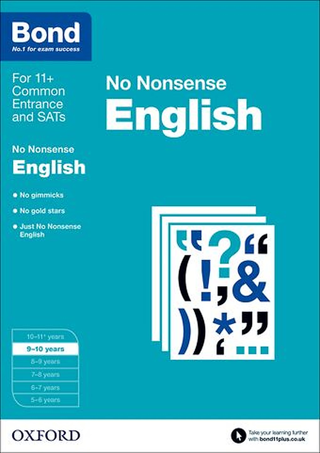 Bond English No Nonsense 9 to 10 cover