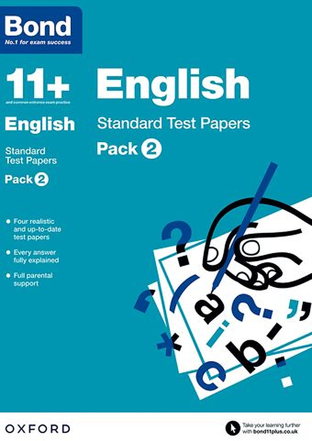 Bond 11 English Standard Test Papers 911 Pack 2 cover