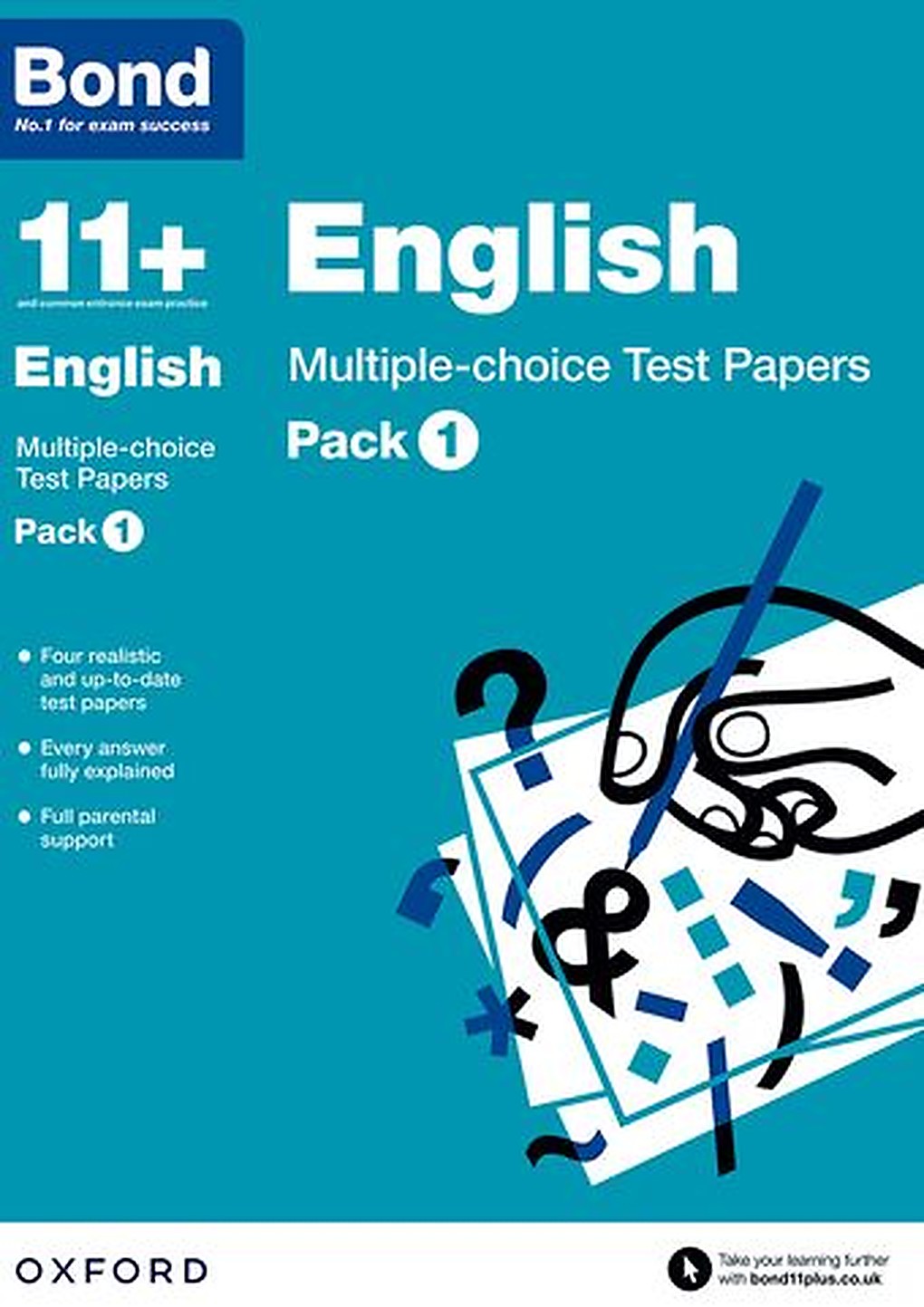 Bond 11 English Multiple Choice Test Papers 11 Pack 1 cover