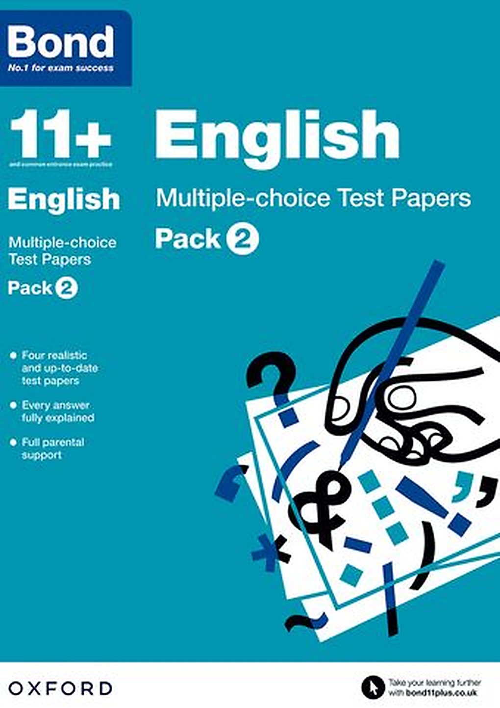 Bond 11 English Multiple Choice Test Papers 11 Pack 2 cover