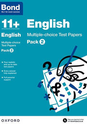 Bond 11 English Multiple Choice Test Papers 11 Pack 2 cover