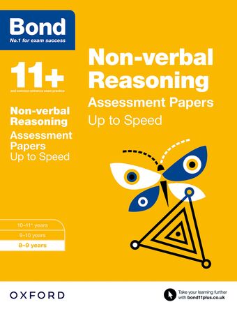 Bond 11 Nonverbal Reasoning Up to Speed Practice 8 to 9