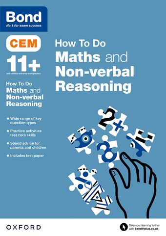 Bond 11 Maths and Nonverbal Reasoning CEM How to Do