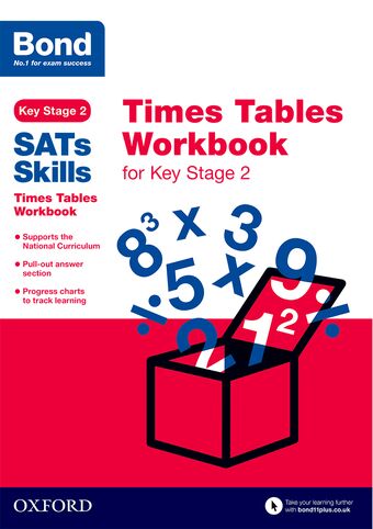 Bond Skills Times Tables Workbook for Key Stage 2