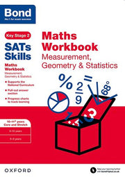 Bond SATs Skills: Maths Workbook Measurement, Geometry & Statistics 10-11 Year cover