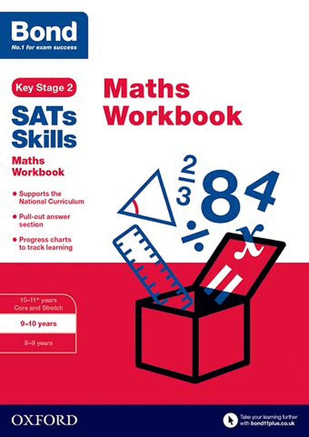 Bond SATs Skills Maths Workbook 9-10 Years cover