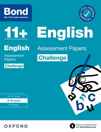 Bond 11+ English Challenge Assessment Papers 9-10 years