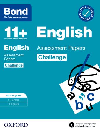 Bond 11+ English Challenge Assessment Papers 10-11 years