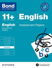 Bond 11+ English Assessment Papers 8-9 years
