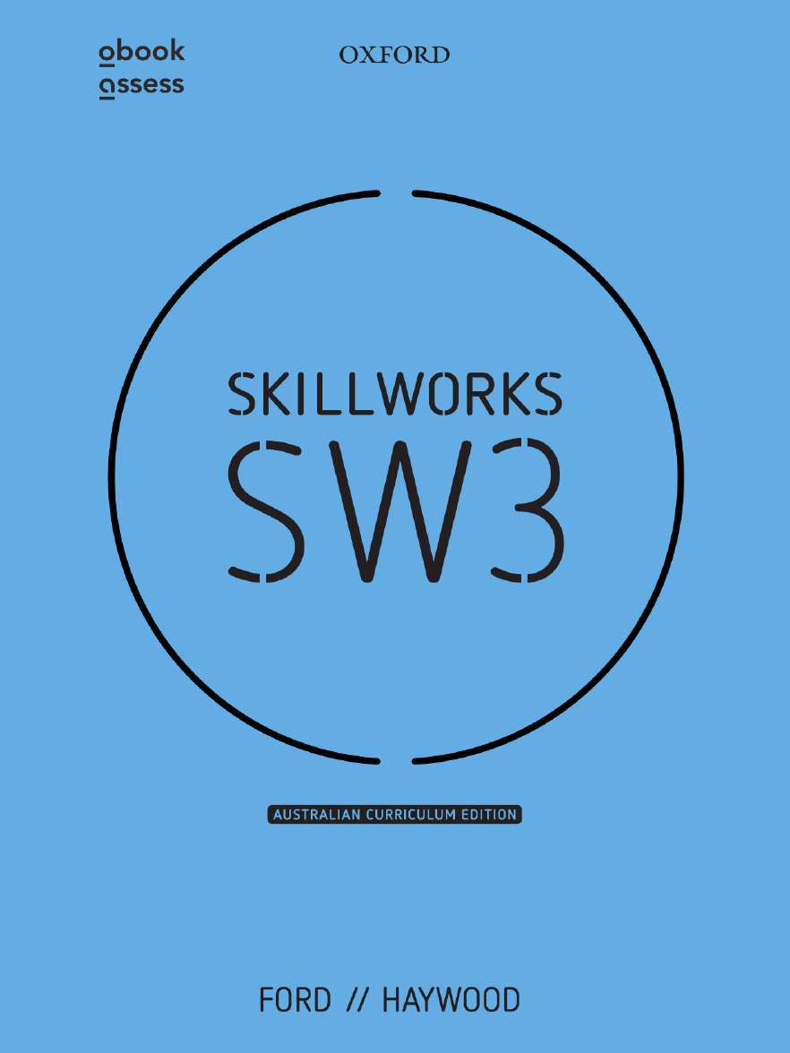 Skillworks 3 Australian Curriculum Edition - Student book + obook/assess (Print & Digital)