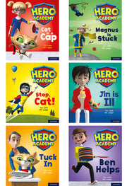 Hero Academy - Mixed Packs: Level 1+ (Letters and Sounds - Phase 2, Sets 3-5)