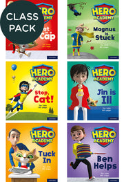 Hero Academy - Class Pack: Level 1+ (Letters and Sounds - Phase 2, Sets 3-5)