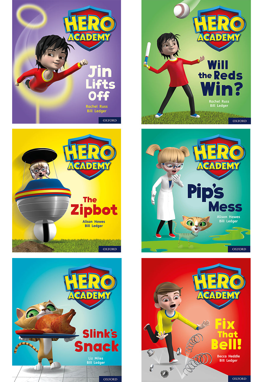 Hero Academy - Mixed Packs: Level 2 (Letters and Sounds - Phase 3, Sets 6-7+)
