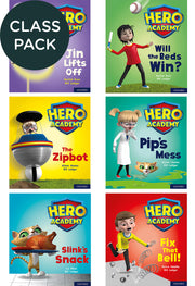 Hero Academy - Class Pack: Level 2 (Letters and Sounds - Phase 3, Sets 6-7+)
