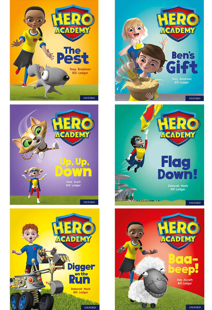 Hero Academy - Mixed Packs: Level 4 (Letters and Sounds - Phase 4)