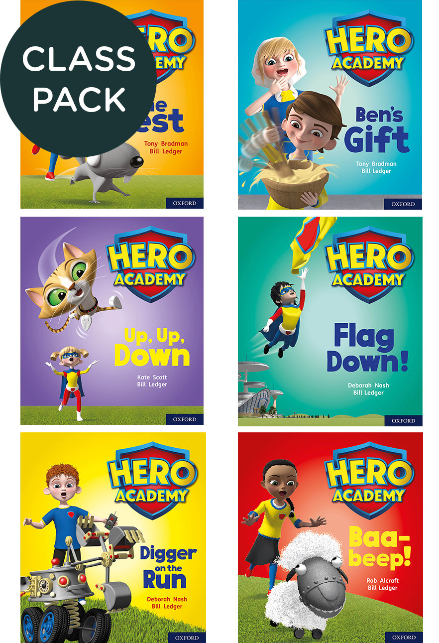 Hero Academy - Class Pack: Level 4 (Letters and Sounds - Phase 4)