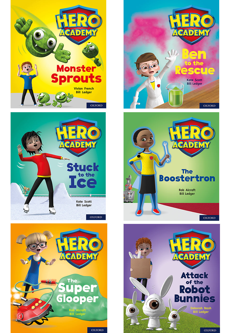Hero Academy - Mixed Packs: Level 5 (Letters and Sounds - Phase 5)