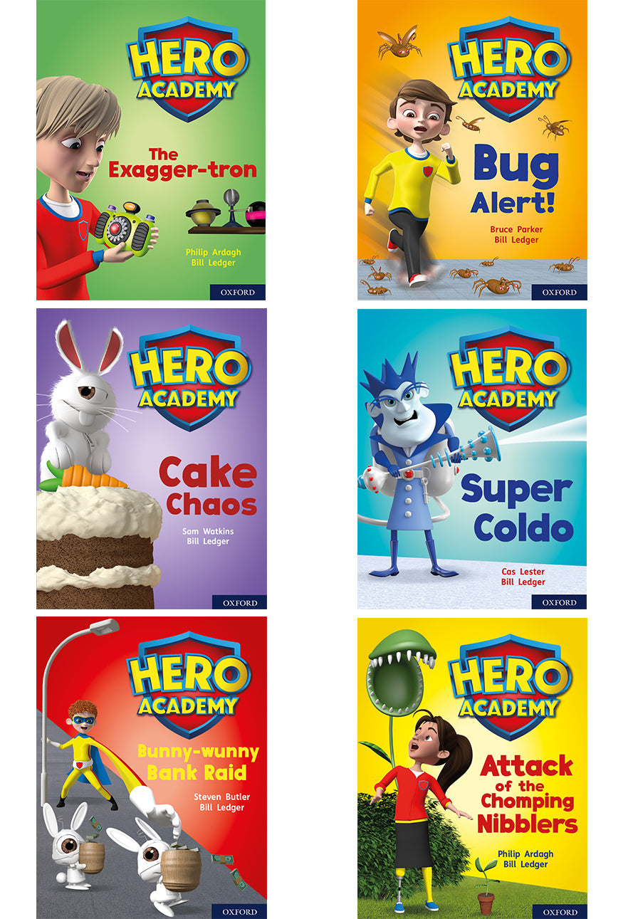 Hero Academy - Mixed Packs: Level 7 (Letters and Sounds - Phase 6)