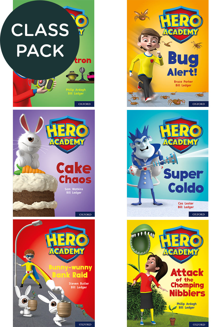 Hero Academy - Class Pack: Level 7 (Letters and Sounds - Phase 6)