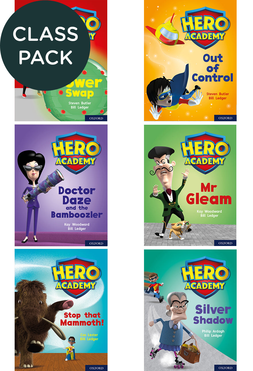 Hero Academy - Class Pack: Level 8 (Letters and Sounds - Phase 6)