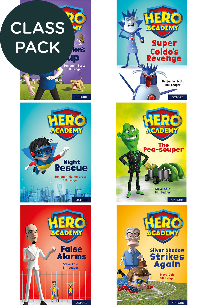 Hero Academy - Class Pack: Level 9 (Letters and Sounds - Phase 6)