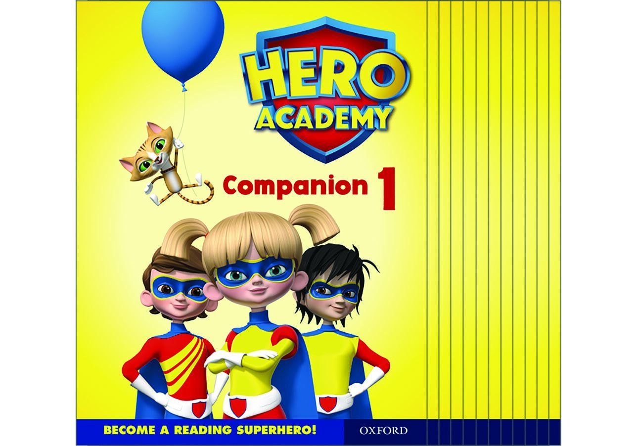 Hero Academy - Companions: Levels 1-6 (Letters and Sounds - Phases 1-5) - Class Pack of 6
