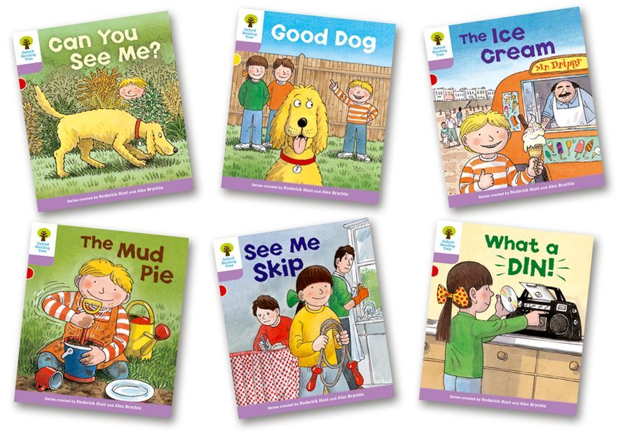 Oxford Reading Tree: Biff, Chip and Kipper - Level 1+ More First Sentences C (Pack of 6)