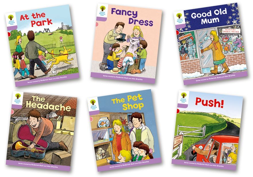 Oxford Reading Tree: Biff, Chip and Kipper - Level 1+ Patterned Stories (Pack of 6)