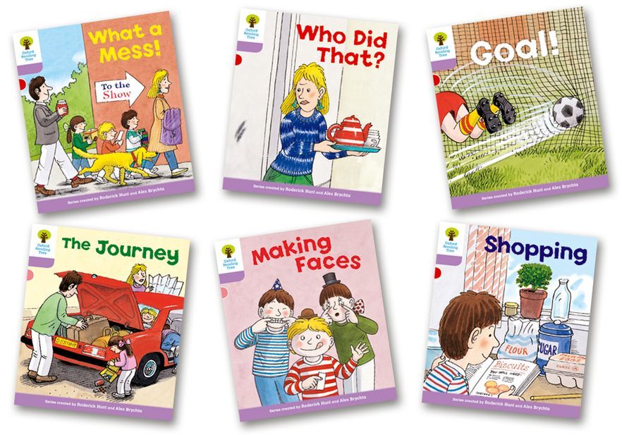 Oxford Reading Tree: Biff, Chip and Kipper - Level 1+ More Patterned Stories (Pack of 6)