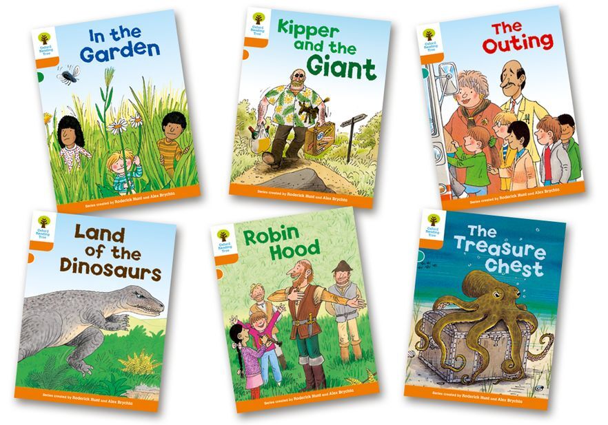 Oxford Reading Tree: Biff, Chip and Kipper - Level 6 Stories (Pack of 6)