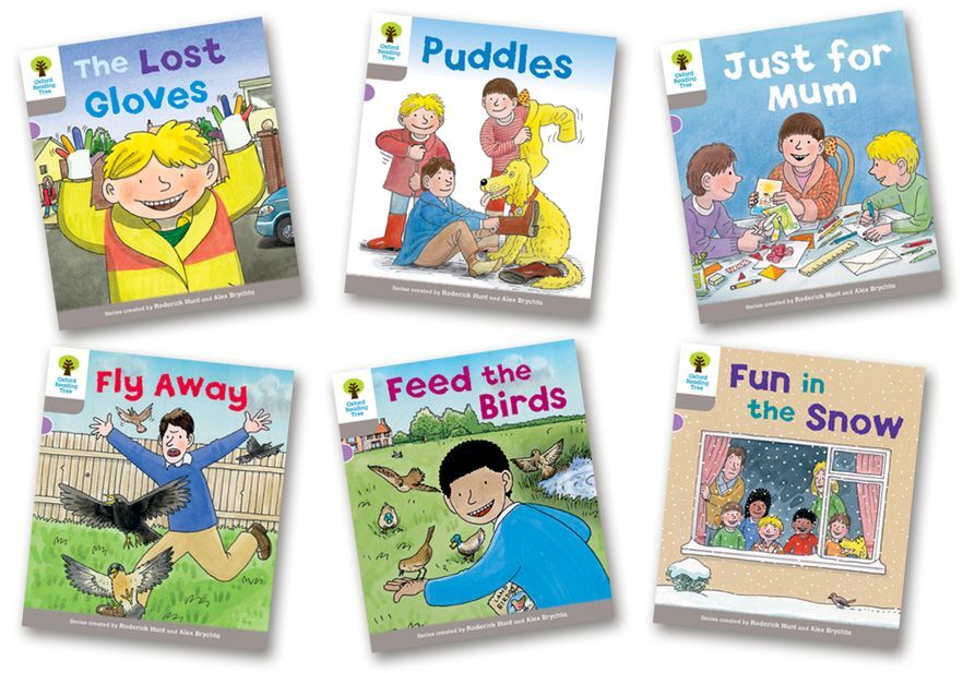 Biff, Chip and Kipper Stories: Decode and Develop - Level 1: Wordless (Pack of 6)