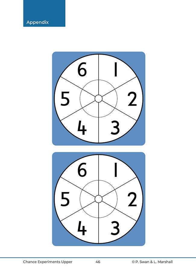 Probability Chance Experiments 2 - Upper Primary