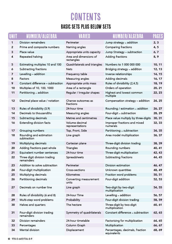 Essential Mentals or Homework Activities 5