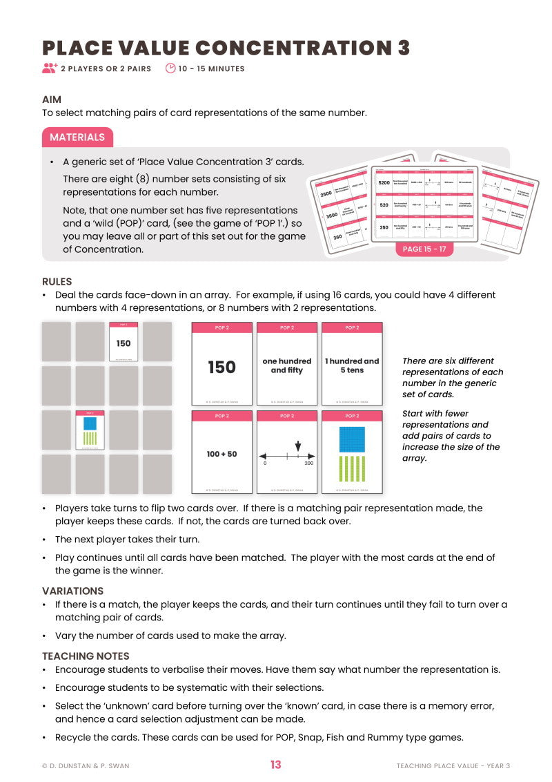 Teaching Place Value Year 3