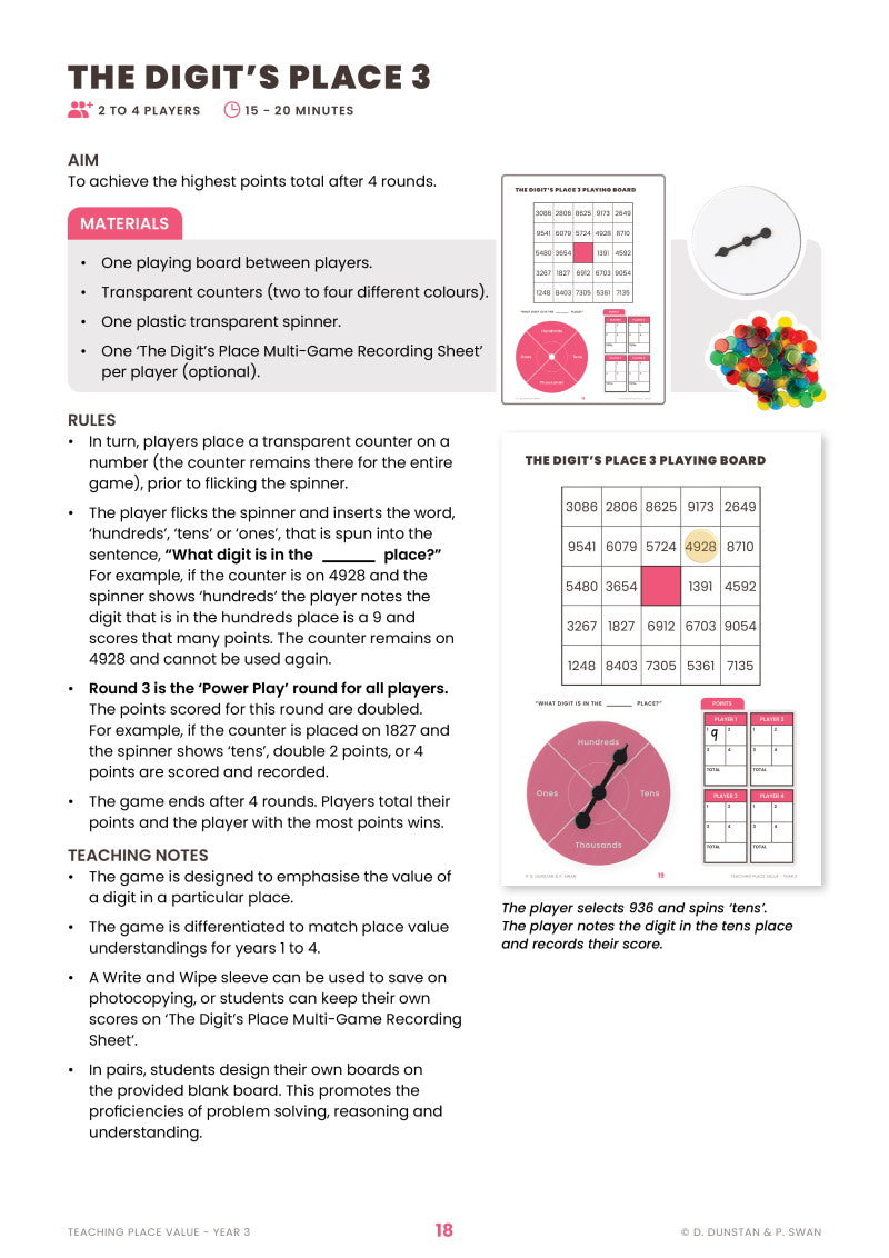 Teaching Place Value Year 3