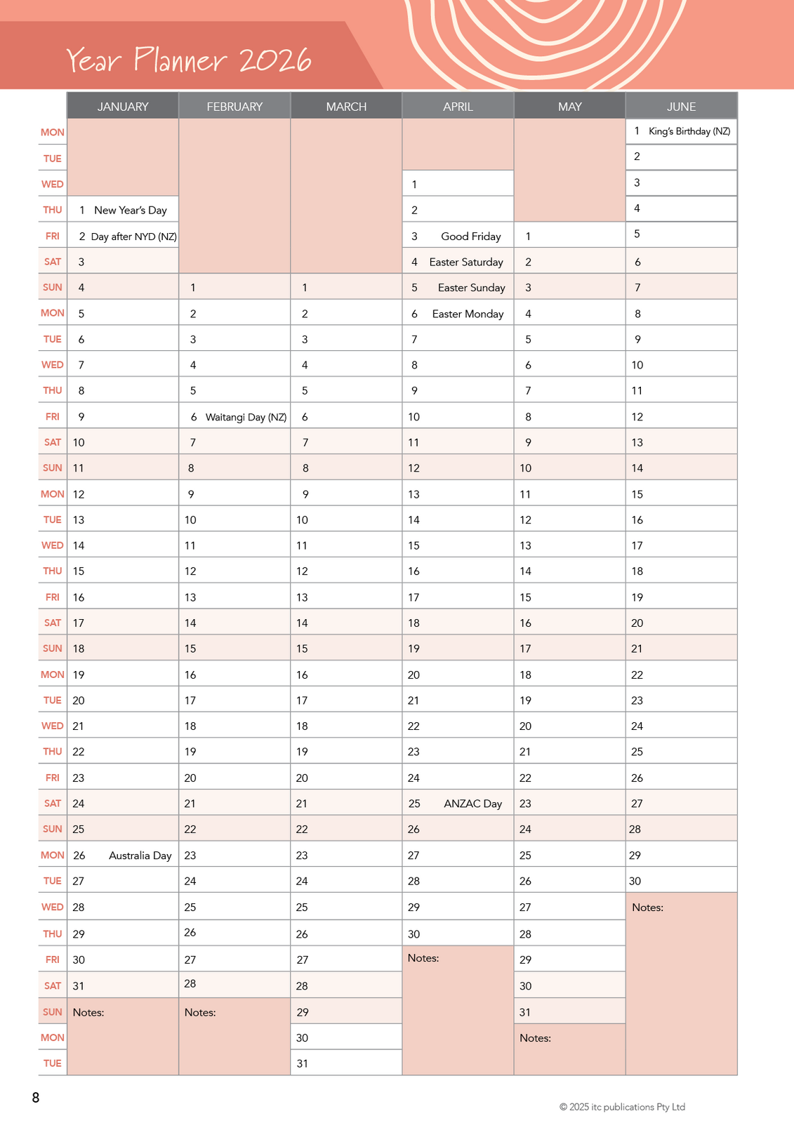 2026 Innovative Teachers' Companion (itc) - Secondary (5 Period)