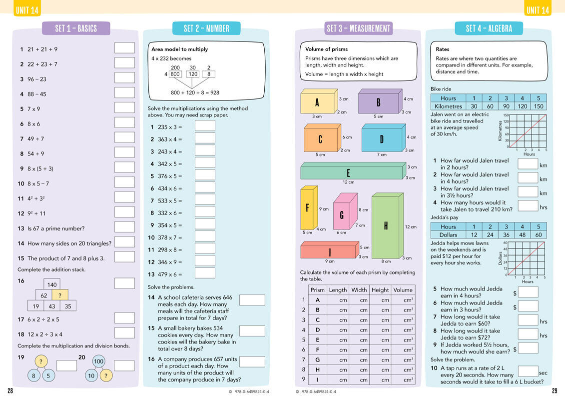 Essential Mentals or Homework Activities 6