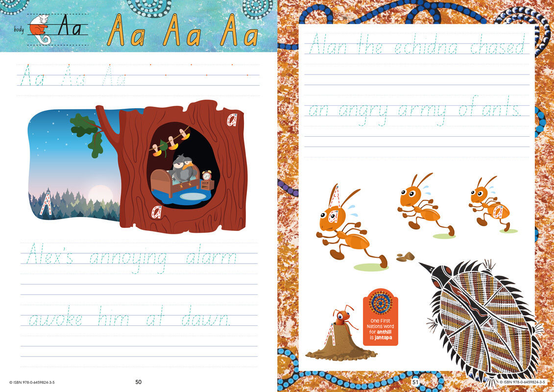 Reflective Handwriting Year 2 Foundation