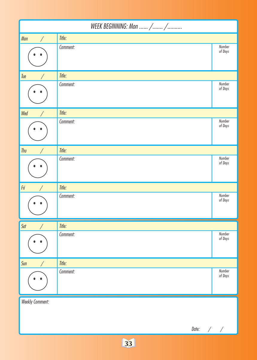 Kluwell My Home Reading Journal - Green Level (Middle Primary)