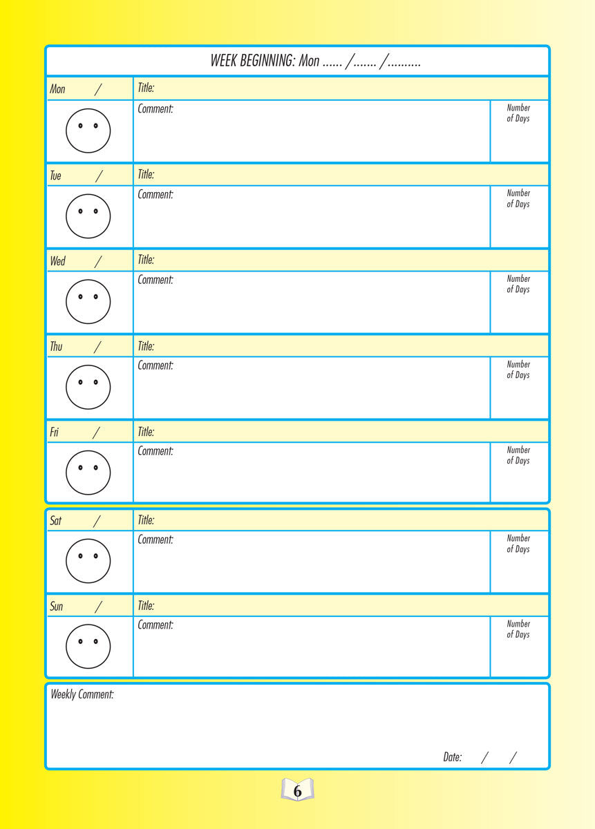 Kluwell My Home Reading Journal - Green Level (Middle Primary)