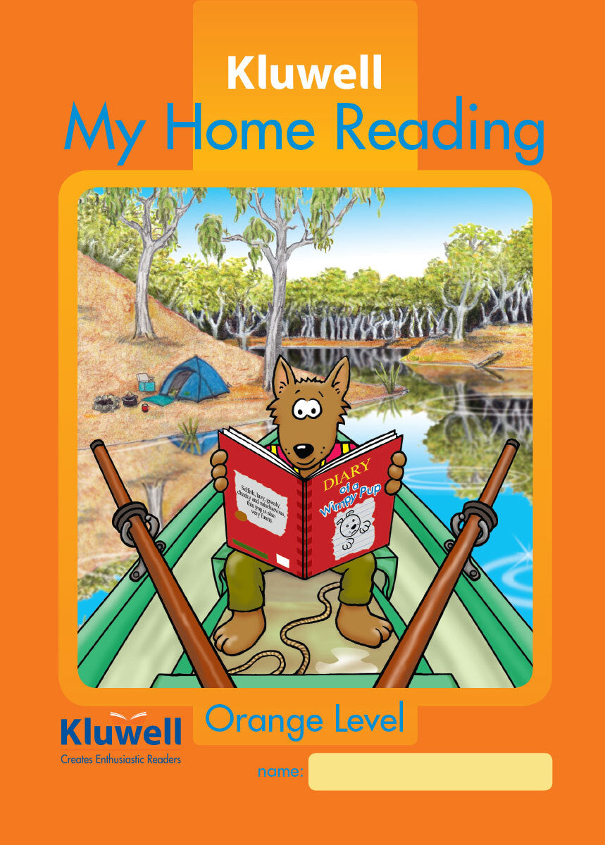Kluwell My Home Reading Journal - Orange Level (Upper Primary)