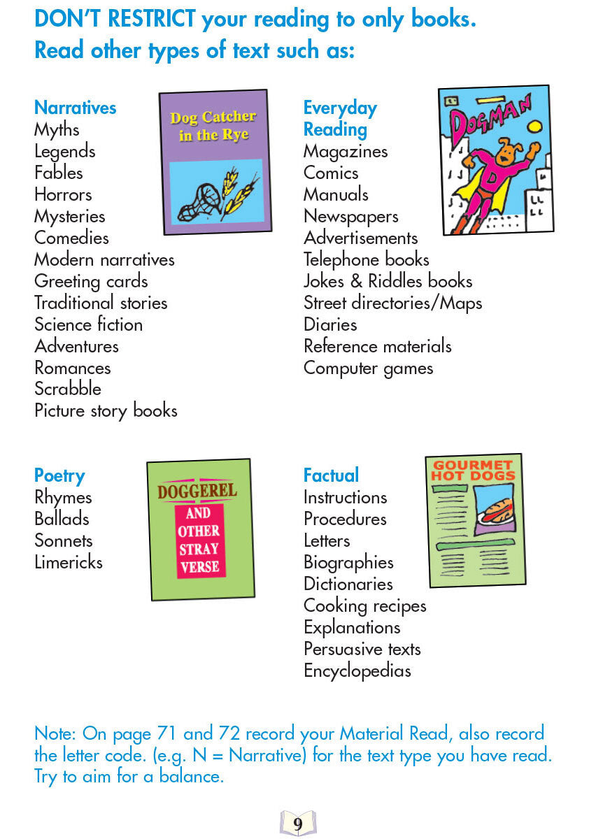 Kluwell My Home Reading Journal - Orange Level (Upper Primary)
