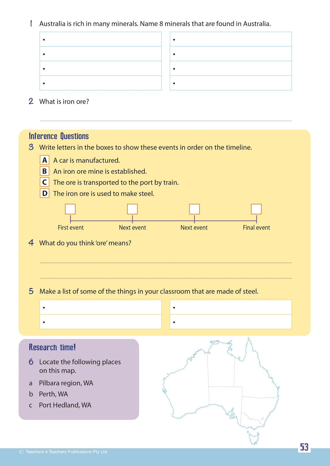 Geography Now - Student Book: Year 4 (2nd Edition)