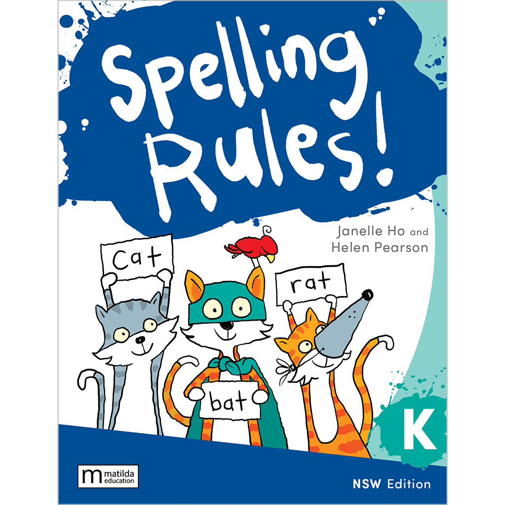 Spelling Rules! NSW Edition: Student Book - Kindergarten
