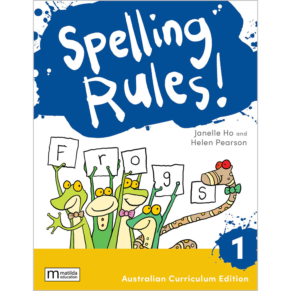 Spelling Rules! - Student Book Year 1 (3rd Edition)